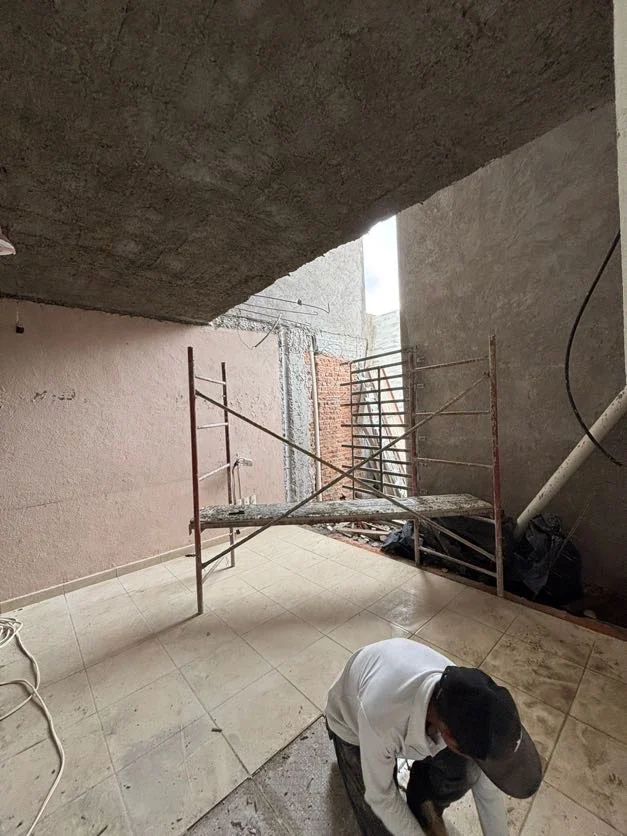Proceso de acabados interiores